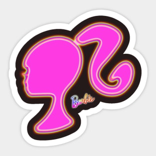 Cyber Barbie Sticker